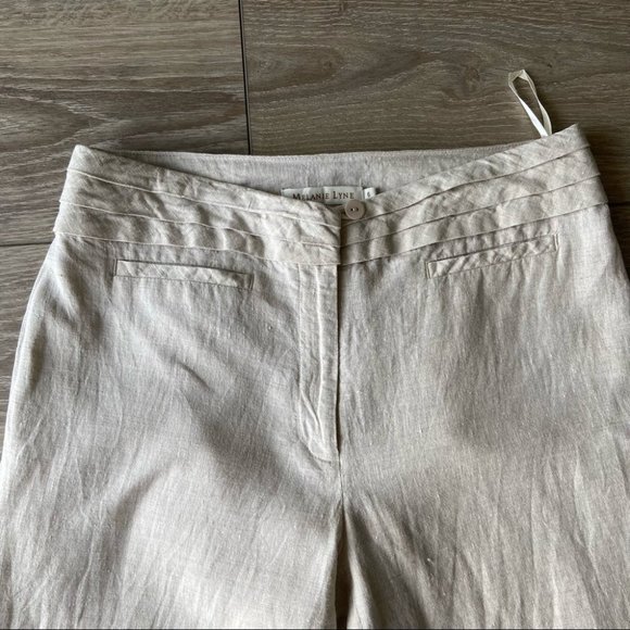 Melanie Lyne Linen Wide Leg Pants - Picture 2 of 15